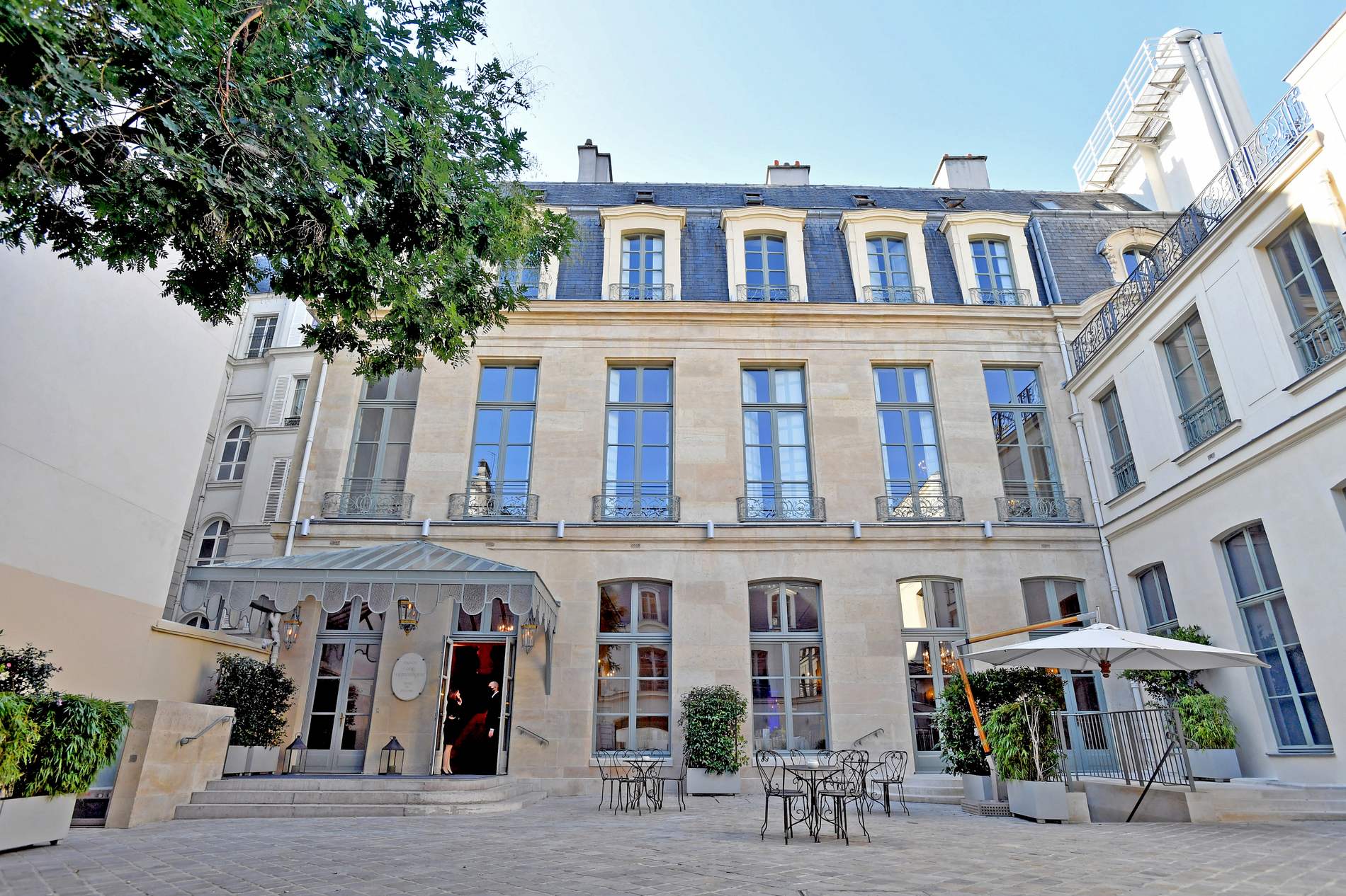 Salon à l'Hotel de Poulpry